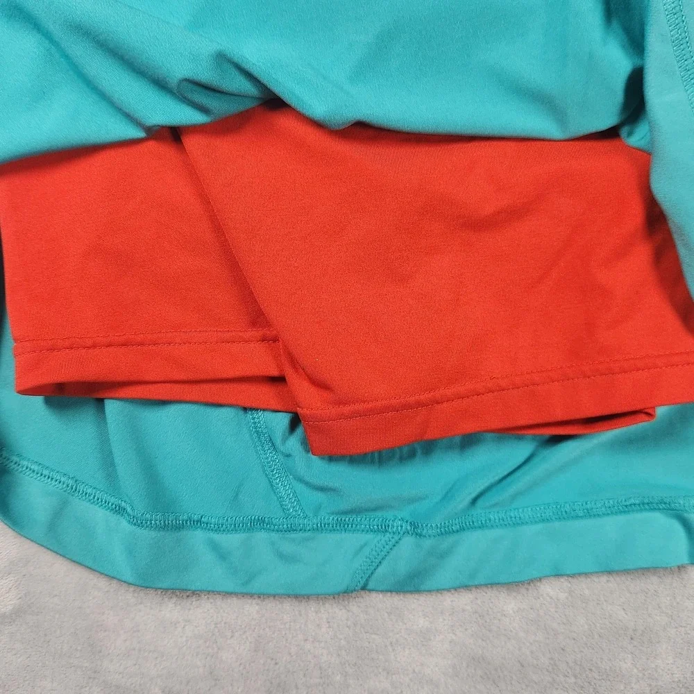 Adidas Adipower Women's Straight Mini Skort Polyester Teal Size‎ M Golf